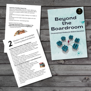 Beyond the Boardroom – Unconventional Wisdom for Modern Executives (Digital PDF Book)