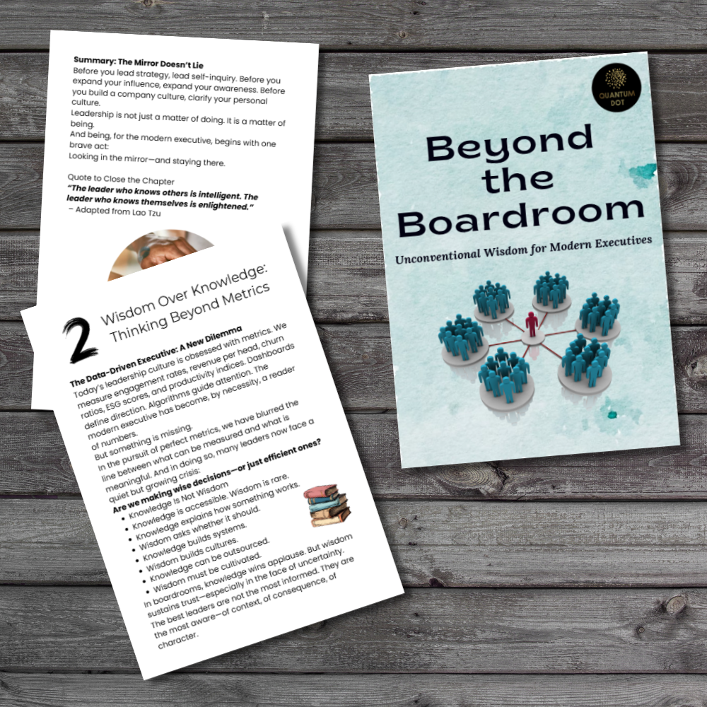 Beyond the Boardroom – Unconventional Wisdom for Modern Executives (Digital PDF Book)