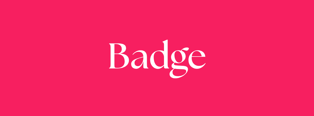 Pin Badges