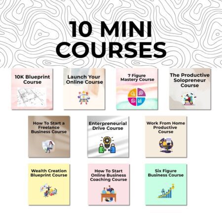 Business Foundations – 10 Mini Digital Courses with Bonus Resources
