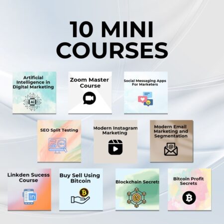 Digital Business Mastery: 10 Mini Courses on AI, Blockchain, Crypto & Modern Marketing