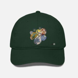 Art Collage Baseball Cap – Premium Cotton Drill, Adjustable Unisex Fit