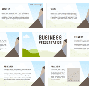 Futuristic Corporate Insight Presentation
