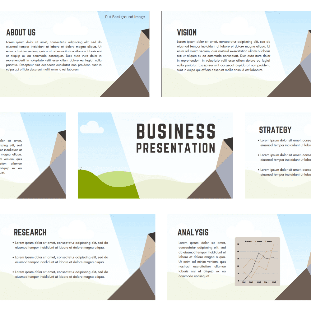 Futuristic Corporate Insight Presentation