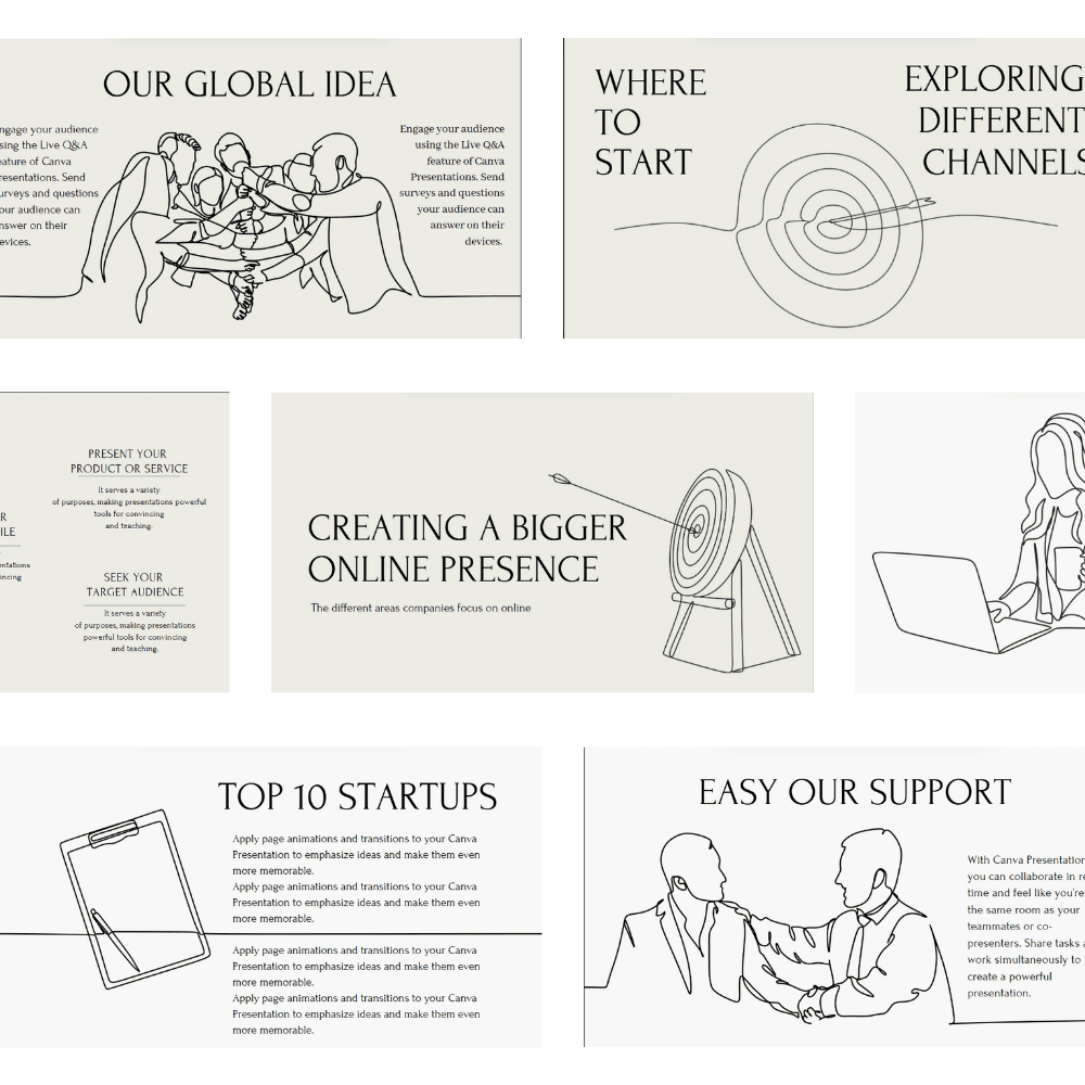 Gradient Glow Business Presentation