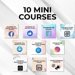 Social Media Domination – 10 Mini Digital Marketing Courses + Bonus Tools