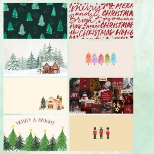 Christmas 2025 Desktop Wallpapers Bundle – 50 High-Quality PNG Aesthetic Holiday Backgrounds | Winter Desktop Decor | Cute, Cozy, Minimal Christmas Wallpapers